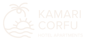 transparent kamari corfu logo white 1